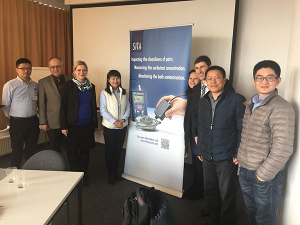 翁開爾2016年德國SITA公司交流學習之行